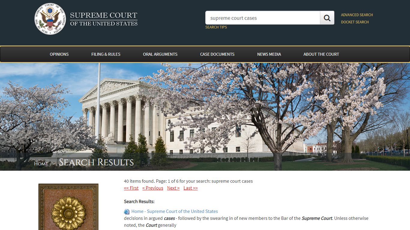 Search - Supreme Court of the United States